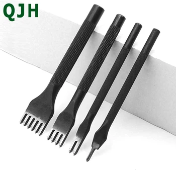 4mm Leather Craft Tools Hole Punches Stitching Punch Tool 1+2+4+6 Prong Leather stitch seam punching
4mm Leather Craft Tools Hole Punches Stitching Punch Tool 1+2+4+6 Prong Leather stitch seam punching