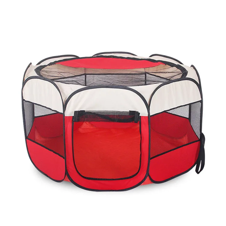 Drop Shipping Foldable Pet tent Dog House Cage Dog Cat Tent Playpen Puppy Kennel Octagonal Fence outdoor supplies pink Red Blue
Drop Shipping Foldable Pet tent Dog House Cage Dog Cat Tent Playpen Puppy Kennel Octagonal Fence outdoor supplies pink Red Blue