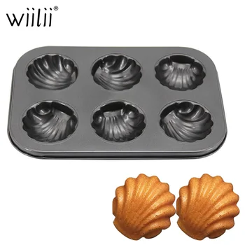 Carbon Steel Madeleine Cake Mold For 3D Shell Shape Metal Cookie Molds Biscuit Dessert Mould Non Stick Kitchen Baking Tools
Carbon Steel Madeleine Cake Mold For 3D Shell Shape Metal Cookie Molds Biscuit Dessert Mould Non Stick Kitchen Baking Tools