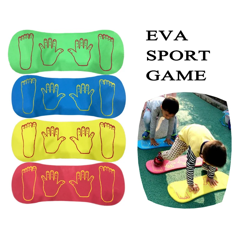 Outdoor Sports toys EVA Hands And Feet Coordination Cooperation Mat Sports Game Sense Training Equipment Foam Toys For Children
Outdoor Sports toys EVA Hands And Feet Coordination Cooperation Mat Sports Game Sense Training Equipment Foam Toys For Children