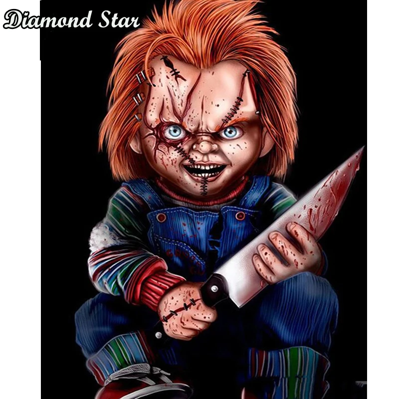 Diamond Mosaic Kits Diy diamond painting Cross Stitch Horror child Full Square Diamond Embroidery 5D Needlework halloween
Diamond Mosaic Kits Diy diamond painting Cross Stitch Horror child Full Square Diamond Embroidery 5D Needlework halloween