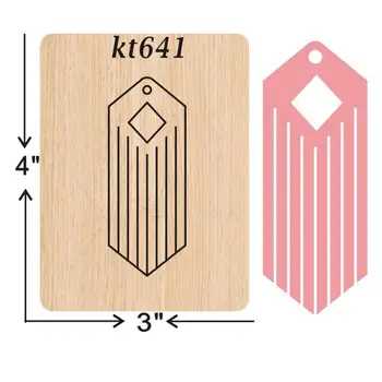 Tassel earrings cutting dies 2019 new die cut &wooden dies Suitable for common die cutting machines on the market 
Tassel earrings cutting dies 2019 new die cut &wooden dies Suitable for common die cutting machines on the market