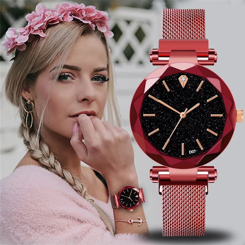 New Ladies Watch Starry Sky Wrist Watch Women Bracelet Watches Magnetic Stainless Horloge Dames Saat Bayan Relojes Para Mujer *A
New Ladies Watch Starry Sky Wrist Watch Women Bracelet Watches Magnetic Stainless Horloge Dames Saat Bayan Relojes Para Mujer *A