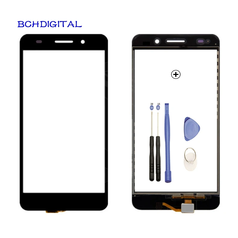 H0503 Heyman-Touchscreen-for-Huawei-Y6-II-Digitizer-Glass-Panel-Front-Glass-Lens-Sensor-Cell-Phone-Replacement_