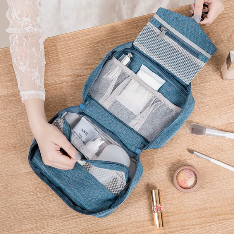 Travel Hanging Cosmetic Bag Waterproof Toiletry Kit Bathroom Organizer Brush Lipstick Makeup Pouch Suitcase Accessories Supplies
Travel Hanging Cosmetic Bag Waterproof Toiletry Kit Bathroom Organizer Brush Lipstick Makeup Pouch Suitcase Accessories Supplies