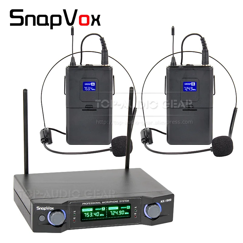 Professional 2 x Headset Headworn Earhook Wireless Microphone System Microfone fio Microfono KTV Meeting Karaoke Dual Channels
Professional 2 x Headset Headworn Earhook Wireless Microphone System Microfone fio Microfono KTV Meeting Karaoke Dual Channels