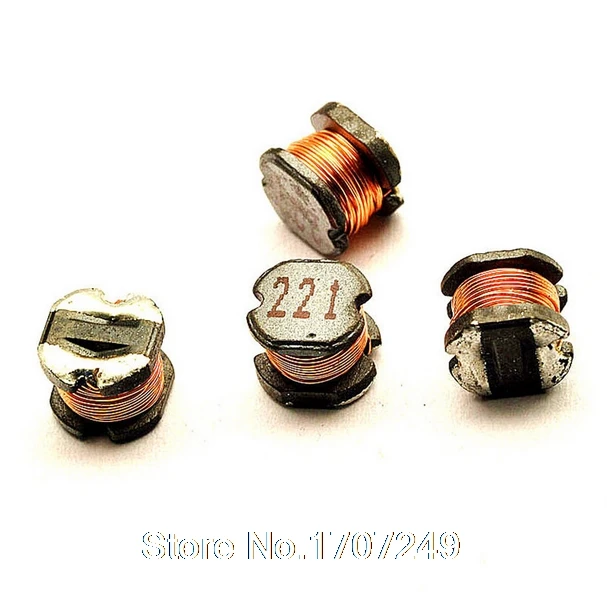 25 шт./лот CD54 220UH обмоточные Силовые индукторы SMD силовой индуктор M63 (маркировка: 221)