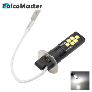 1Pcs H3 High Power 3030 12 SMD LED Car Auto Bulbs Driving Fog Lights Replacement Lamps 12V DC White
1Pcs H3 High Power 3030 12 SMD LED Car Auto Bulbs Driving Fog Lights Replacement Lamps 12V DC White