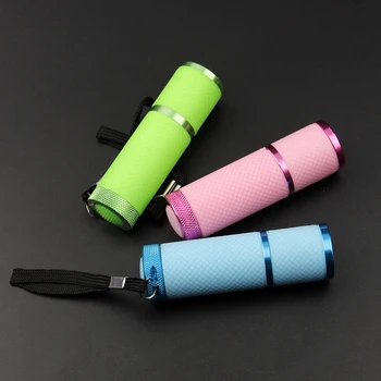 3 colors UV Flashlight 9 Led Ultra Violet Torch Light Lamp For Epoxy UV Resin Cure Adhesive Glue Jewelry Equipments Tool
3 colors UV Flashlight 9 Led Ultra Violet Torch Light Lamp For Epoxy UV Resin Cure Adhesive Glue Jewelry Equipments Tool