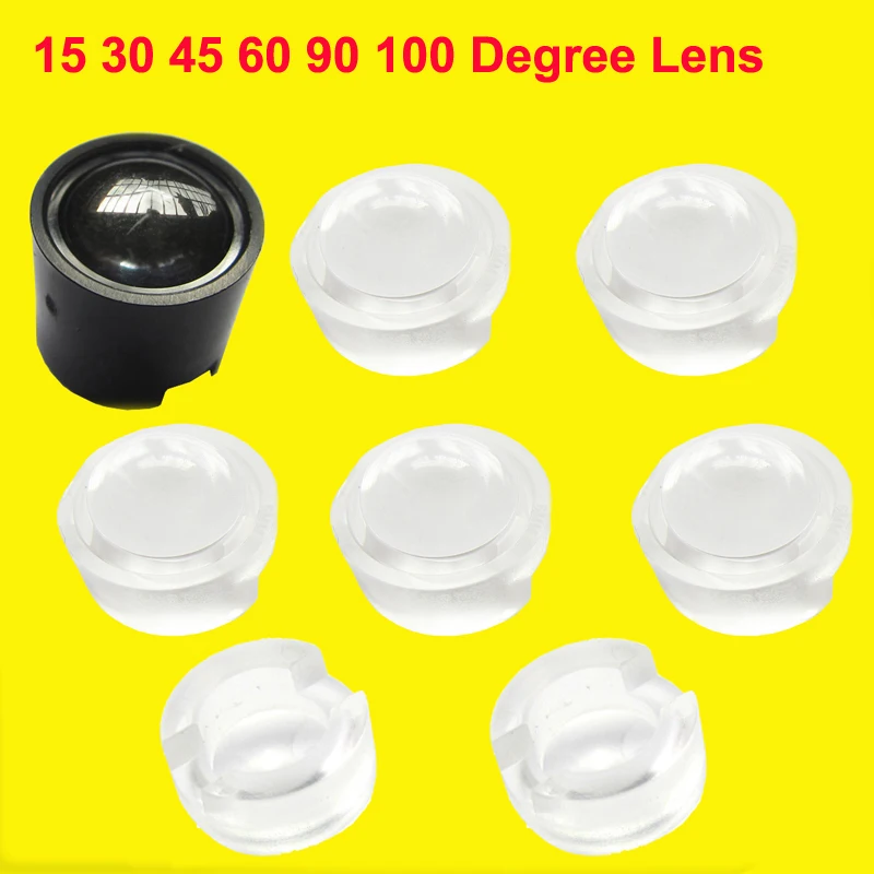 10pcs14mm 15 30 45 60 90 100 Degree Mini Clear LED Lens For 1W 3W 5W LED Light Lamp(Without LED Light and Star Base)
10pcs14mm 15 30 45 60 90 100 Degree Mini Clear LED Lens For 1W 3W 5W LED Light Lamp(Without LED Light and Star Base)