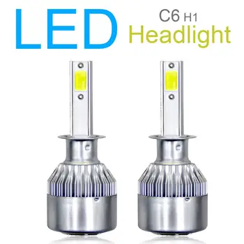 2pcs Universal H1 C6 10800LM 6000K 120W COB LED Car Headlight Kit Hi or Lo Light Bulb
2pcs Universal H1 C6 10800LM 6000K 120W COB LED Car Headlight Kit Hi or Lo Light Bulb