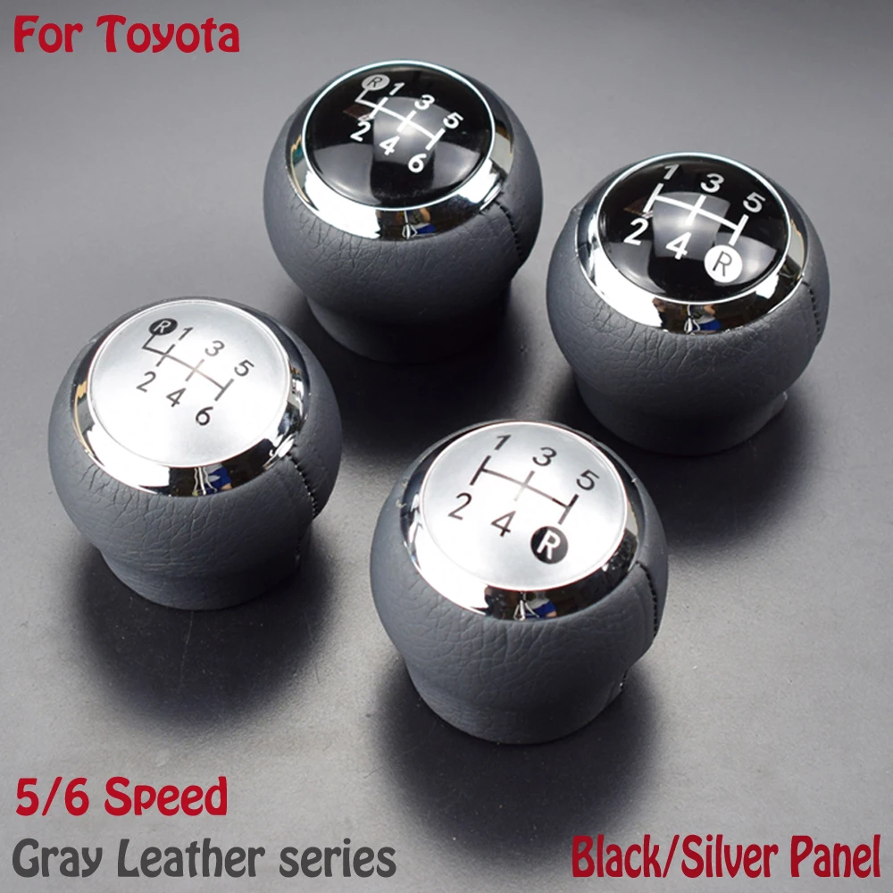 Black/Gray Leather For Toyota Corolla 1.8MT Verso Yaris 2007-2009 2010-2013 Car Gear Stick Shift Lever Handle Knob Head ball
Black/Gray Leather For Toyota Corolla 1.8MT Verso Yaris 2007-2009 2010-2013 Car Gear Stick Shift Lever Handle Knob Head ball