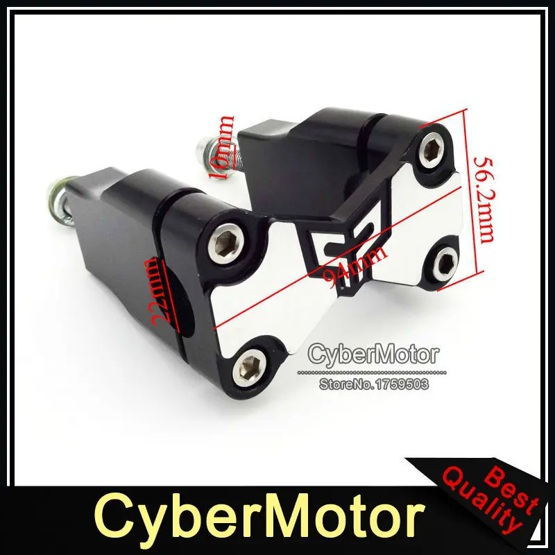 7/8'' 22mm Motorcycle Handlebar Handle Bar Clamp Riser Taper Mount Holder Kit For PitsterPro DHZ Chinese Pit Dirt Motor Bike 
7/8'' 22mm Motorcycle Handlebar Handle Bar Clamp Riser Taper Mount Holder Kit For PitsterPro DHZ Chinese Pit Dirt Motor Bike