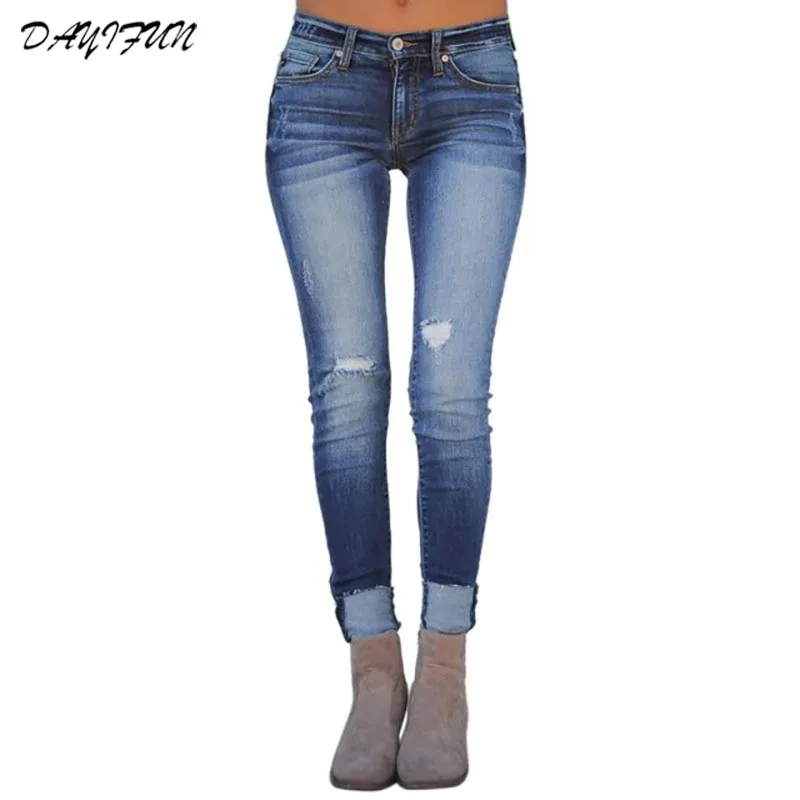 DAYIFUN Jeans for Women Blue Jeans Woman High Elastic Plus Size Stretch Jeans female Washed Denim Skinny Pencil Pants NZK-657
DAYIFUN Jeans for Women Blue Jeans Woman High Elastic Plus Size Stretch Jeans female Washed Denim Skinny Pencil Pants NZK-657