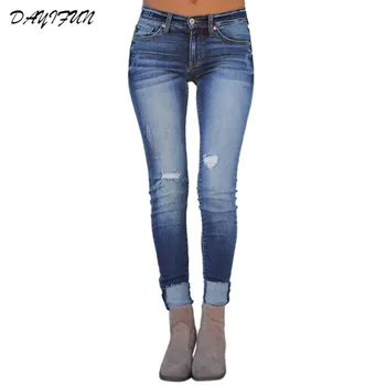 DAYIFUN Jeans for Women Blue Jeans Woman High Elastic Plus Size Stretch Jeans female Washed Denim Skinny Pencil Pants NZK-657
DAYIFUN Jeans for Women Blue Jeans Woman High Elastic Plus Size Stretch Jeans female Washed Denim Skinny Pencil Pants NZK-657