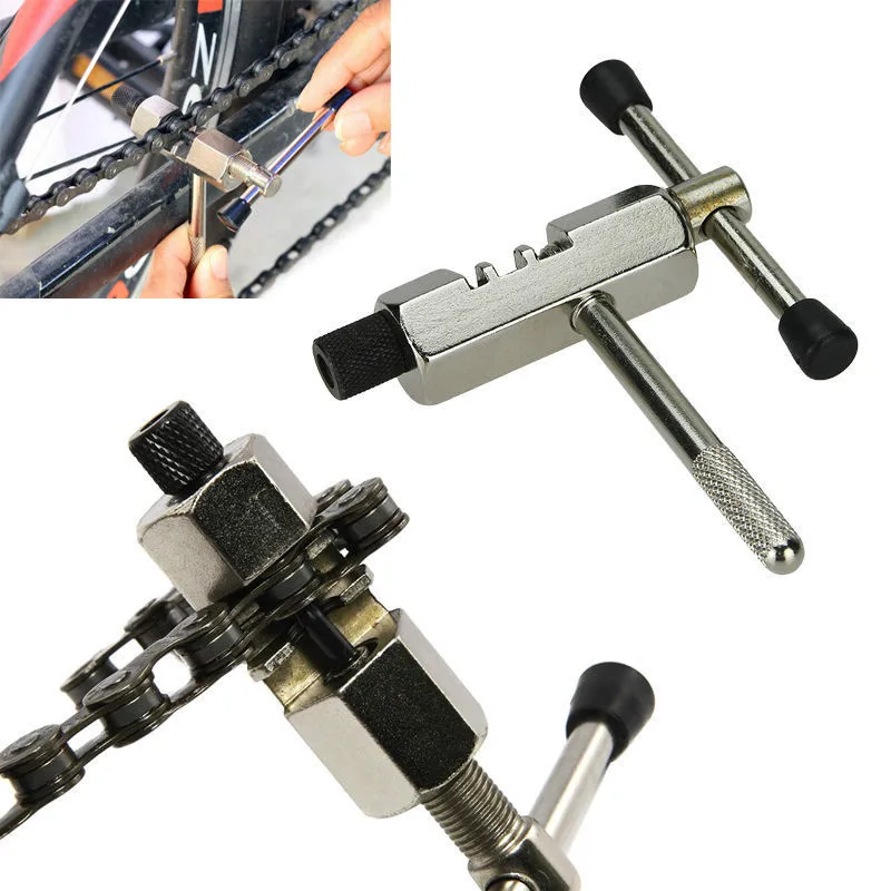 Cycling Steel Parts Bike Chain Breaker Cutter Removal Tool Remover Cycle Solid Repairing Tools Bicycle Chain Pin Splitter Device
Cycling Steel Parts Bike Chain Breaker Cutter Removal Tool Remover Cycle Solid Repairing Tools Bicycle Chain Pin Splitter Device