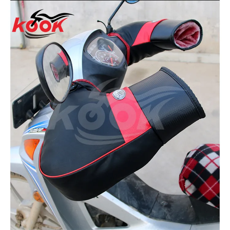 high quality pro Leather motorcycle glove plush motorbike handguard keep warmth Windproof warm winter moto hand guard universal
high quality pro Leather motorcycle glove plush motorbike handguard keep warmth Windproof warm winter moto hand guard universal