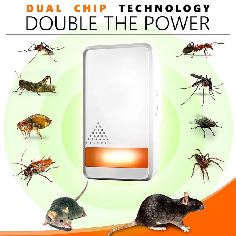 Household Ultrasonic Repellent Anti-insect Anti-mouse(British Specification Plug) No Electromagnetic Wave Radiation Safe
Household Ultrasonic Repellent Anti-insect Anti-mouse(British Specification Plug) No Electromagnetic Wave Radiation Safe