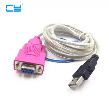 Usb Rs232 Female cable3FT USB 2.0 to DB9 female serial port holes 9 holes COM Computer cable 1m New with the CD driver Whoesale
Usb Rs232 Female cable3FT USB 2.0 to DB9 female serial port holes 9 holes COM Computer cable 1m New with the CD driver Whoesale