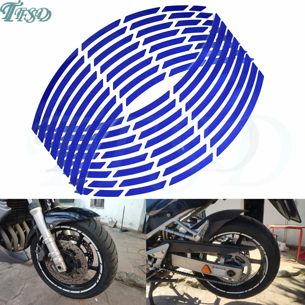 Car motorcycle Tire Rim Stickers 17"-19" Reflective Wheel Tyre Sticker Decors For Kawasaki Ninja 250R EX250 Ninja 300 EX300
Car motorcycle Tire Rim Stickers 17"-19" Reflective Wheel Tyre Sticker Decors For Kawasaki Ninja 250R EX250 Ninja 300 EX300