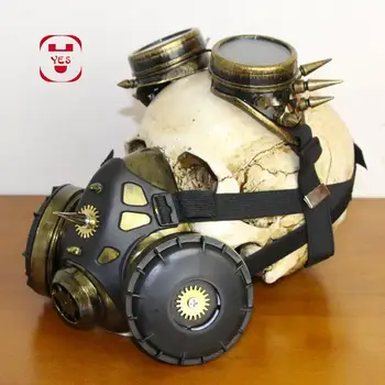 YES Steampunk Retro Gas Mask Goggles Respirator Gothic Anti-Fog Haze Mask Halloween Masquerade Holiday Party Cosplay Props Gift
YES Steampunk Retro Gas Mask Goggles Respirator Gothic Anti-Fog Haze Mask Halloween Masquerade Holiday Party Cosplay Props Gift