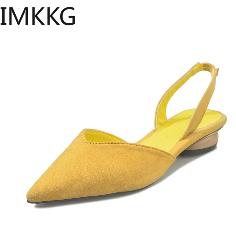 Women Shoes Slingback Summer Sandals For Female Flock Casual Footwear Pointed Toe Elegant Low Heels Party Wedding Shoes F90109
Women Shoes Slingback Summer Sandals For Female Flock Casual Footwear Pointed Toe Elegant Low Heels Party Wedding Shoes F90109