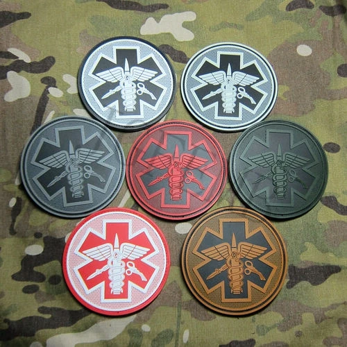 DEVGRU Medical rescue Military Tactical Morale 3D PVC patch Badges Black Red Green Grey Tan Luminous
DEVGRU Medical rescue Military Tactical Morale 3D PVC patch Badges Black Red Green Grey Tan Luminous