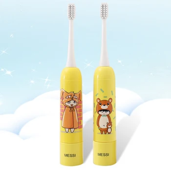 2PCS Children Electric Toothbrush Household Electric Appliances Acoustic Wave Keystroke Type ABS Children Electric Toothbrush
2PCS Children Electric Toothbrush Household Electric Appliances Acoustic Wave Keystroke Type ABS Children Electric Toothbrush