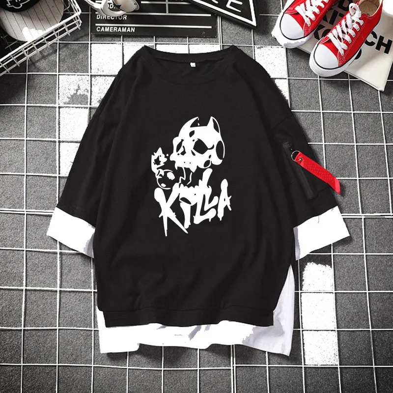JoJo's Bizarre Adventure Women T shirt Summer Streetwear Harajuku Men Tee Shirt Kujo Jotaro Couple Clothes Short Sleeve Tops
JoJo's Bizarre Adventure Women T shirt Summer Streetwear Harajuku Men Tee Shirt Kujo Jotaro Couple Clothes Short Sleeve Tops