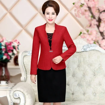 Free Shipping New High Quality Fashion Autumn Winter Women Work Wear Medium Old Age Temperament Plus Size Set Suit Mother
Free Shipping New High Quality Fashion Autumn Winter Women Work Wear Medium Old Age Temperament Plus Size Set Suit Mother