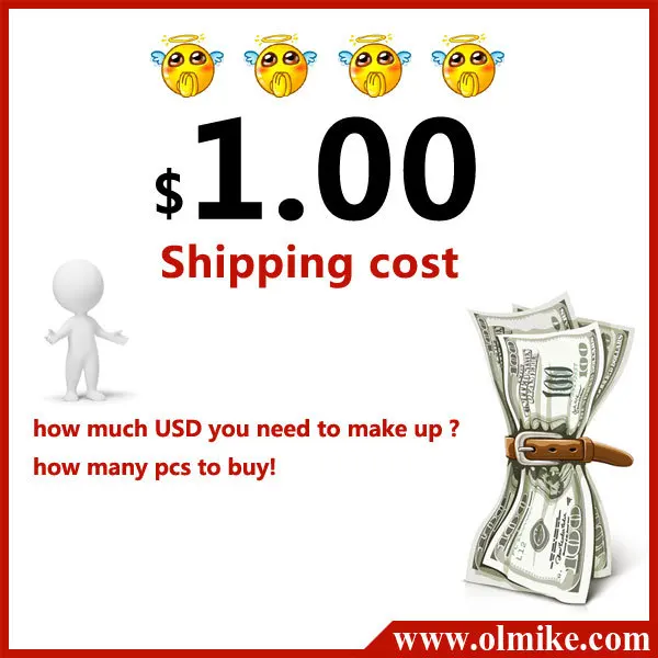 Special link for making up shipping (how much USD you need to make up how many pcs you buy!)
Special link for making up shipping (how much USD you need to make up how many pcs you buy!)
