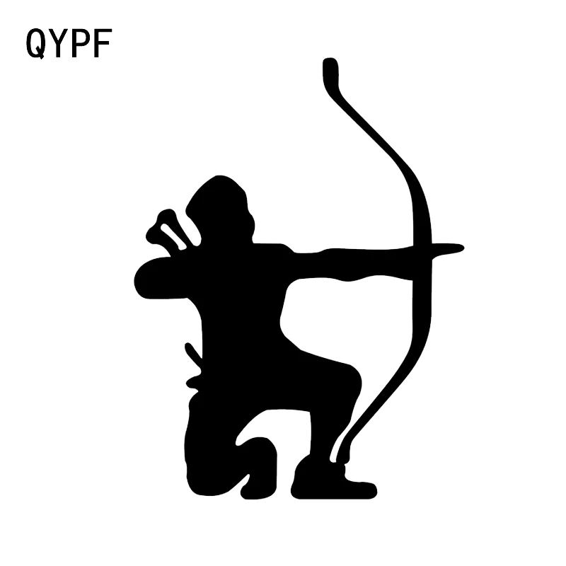 QYPF 10.4*13.9CM Funny Archery Hunting Sport Fitness Decor Car Sticker Vinyl Accessories Black/Silver C16-1644
QYPF 10.4*13.9CM Funny Archery Hunting Sport Fitness Decor Car Sticker Vinyl Accessories Black/Silver C16-1644