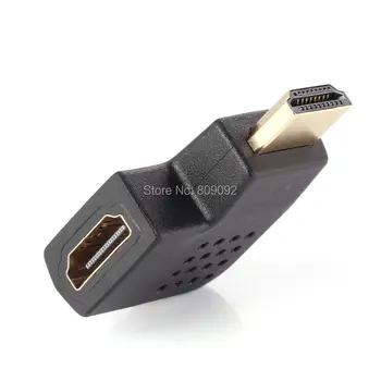 10PCS 90 Degree Right Angle HDMI Female to Male Converter Adapter HDTV M/F Gold Plated
10PCS 90 Degree Right Angle HDMI Female to Male Converter Adapter HDTV M/F Gold Plated