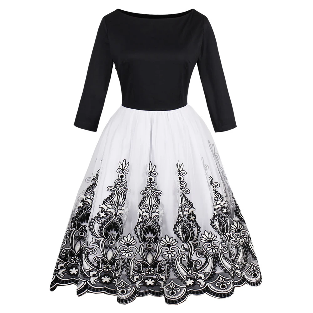 Joineles Plus Size Women Orangza Ball Gown Elegant Embroidery Mesh Vintage Dress Party Female Vestidos Rockibilly Jurken Dress
Joineles Plus Size Women Orangza Ball Gown Elegant Embroidery Mesh Vintage Dress Party Female Vestidos Rockibilly Jurken Dress