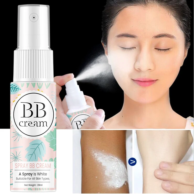Face Concealer Spray Moisturizing BB Cream Basic [roducts Whitening Facial Makeup Lazy Portable Beauty Cosmetics 20 ml
Face Concealer Spray Moisturizing BB Cream Basic [roducts Whitening Facial Makeup Lazy Portable Beauty Cosmetics 20 ml