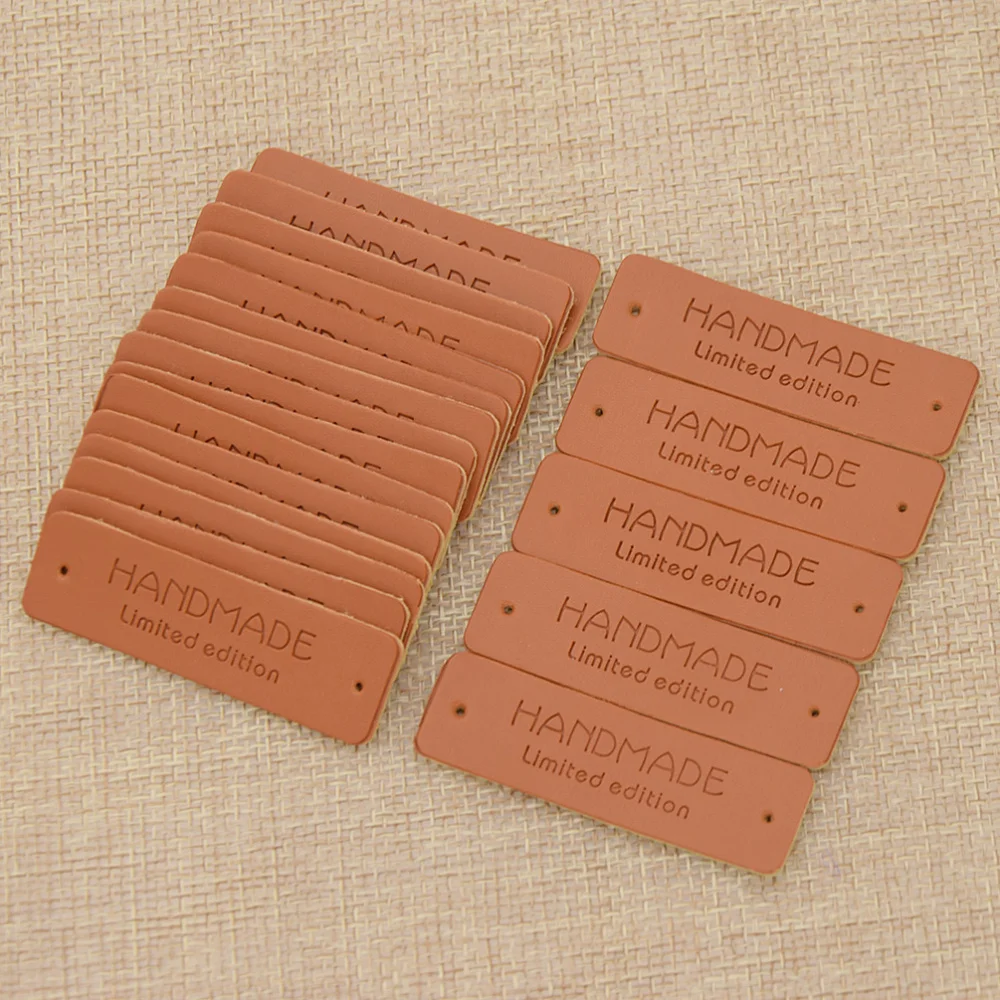 20pcs Brand New Handmade Artificial Leather Garment Labels For DIY Making Craft Bag Shoes Sewing On Tags Accessories
20pcs Brand New Handmade Artificial Leather Garment Labels For DIY Making Craft Bag Shoes Sewing On Tags Accessories