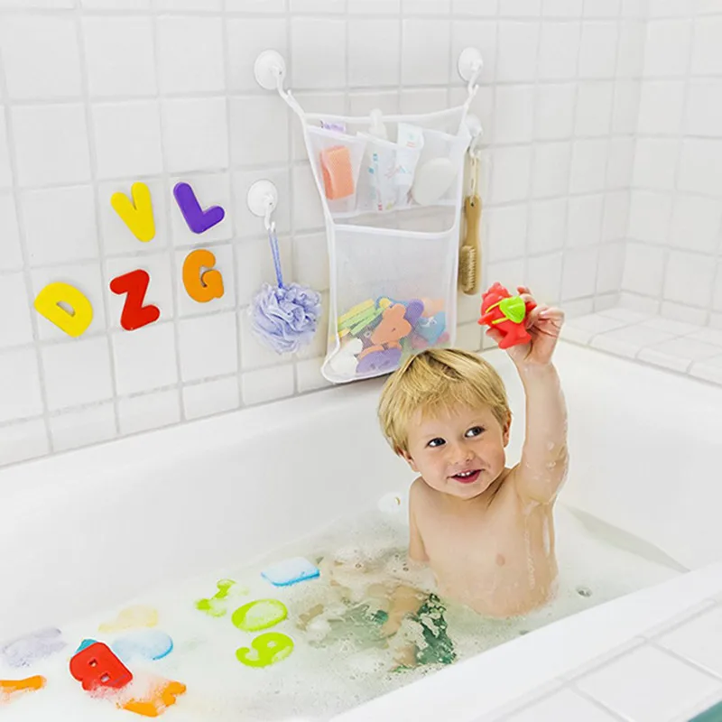 Kids-Baby-Bath-Toys-Tidy-Storage-Suction-Cup-Bag-Baby-Bathroom-Toys-Mesh-Bag-Organiser-Net (1)