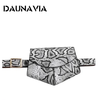 DAUNAVIA Women Serpentine Fanny Pack Ladies New Fashion Waist Belt Bag Mini Disco Waist bag Leather Small Shoulder Bag Chest bag
DAUNAVIA Women Serpentine Fanny Pack Ladies New Fashion Waist Belt Bag Mini Disco Waist bag Leather Small Shoulder Bag Chest bag
