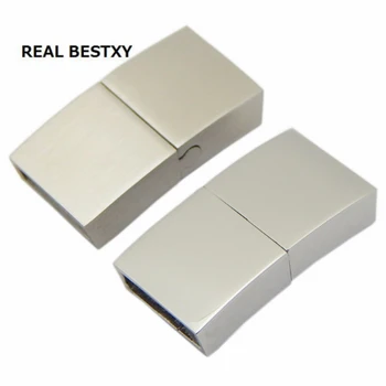 REAL BESTXY 10pcs/lot Stainless Steel Flat End Fastener Clasps Jewelry Connectors for Leather Cord
REAL BESTXY 10pcs/lot Stainless Steel Flat End Fastener Clasps Jewelry Connectors for Leather Cord