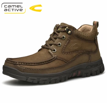 Camel Active New Winter Men Boots Top Cow Leather Ankle Boots Men Western Boots Lace-Up Fashion Riding Boots Men Footwear
Camel Active New Winter Men Boots Top Cow Leather Ankle Boots Men Western Boots Lace-Up Fashion Riding Boots Men Footwear