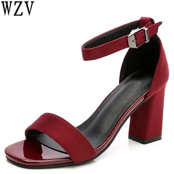 Big Size 41 Ankle Strap Heels Women Sandals 2019 Summer Shoes Women Open Toe Chunky High Heels Party Dress Sandals C463
Big Size 41 Ankle Strap Heels Women Sandals 2019 Summer Shoes Women Open Toe Chunky High Heels Party Dress Sandals C463
