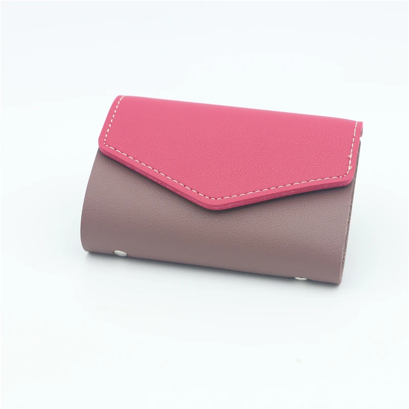 WESTERN AUSPICIOUS Business Card Holder Color Matching 26 Bits Unisex Hasp Female Credit Card Wallets
WESTERN AUSPICIOUS Business Card Holder Color Matching 26 Bits Unisex Hasp Female Credit Card Wallets