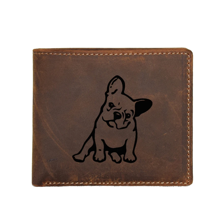 Engraved FRENCH BULLDOG Dog Vintage Men Wallet with Coin Pocket FRID Card Holders Purse Luxury Cowhide Leather Men Wallet
Engraved FRENCH BULLDOG Dog Vintage Men Wallet with Coin Pocket FRID Card Holders Purse Luxury Cowhide Leather Men Wallet