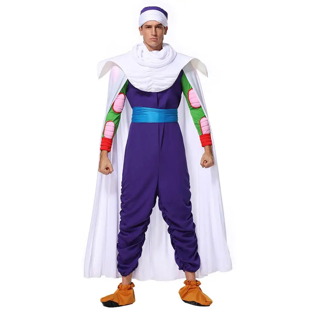 Anime Dragon Ball Cosplay Piccolo Costume Men Women Uniform Cosplay Dragon Ball Piccolo Jumpsuit Cloak Costume +Shoe Covers+Hat
Anime Dragon Ball Cosplay Piccolo Costume Men Women Uniform Cosplay Dragon Ball Piccolo Jumpsuit Cloak Costume +Shoe Covers+Hat