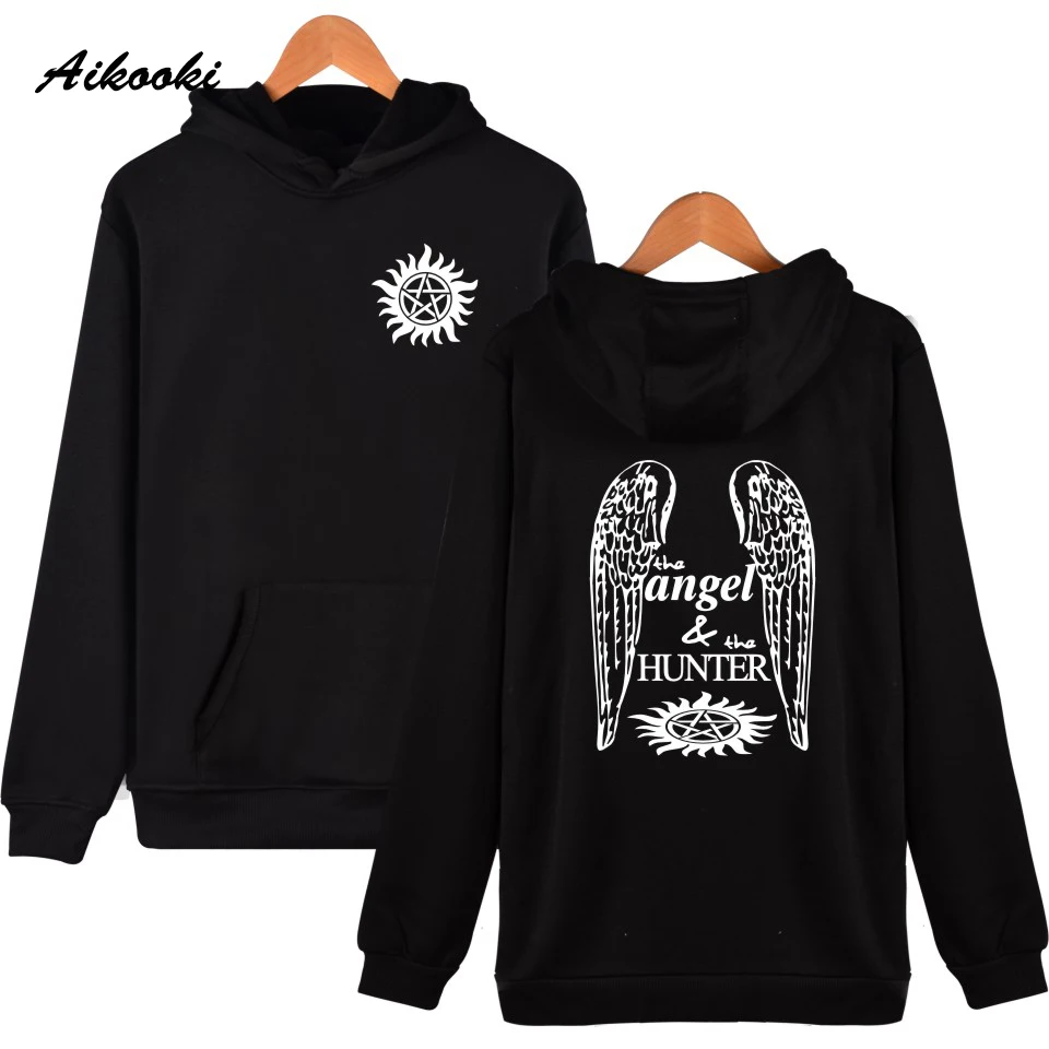 Aikooki Supernatural Angel And Hunter Hoodies Men Women Hoodie and Sweatshirt Men hoody Brand Fashion Clothing Supernatural
Aikooki Supernatural Angel And Hunter Hoodies Men Women Hoodie and Sweatshirt Men hoody Brand Fashion Clothing Supernatural