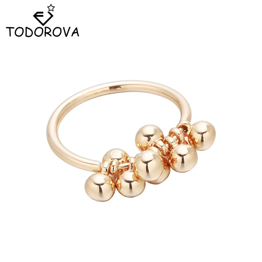 Todorova New Hot Sale Gold-color Bead Pendant Rings for Women Lady Cute Charms Fashion Jewelry Lovely Grape Beads Ring
Todorova New Hot Sale Gold-color Bead Pendant Rings for Women Lady Cute Charms Fashion Jewelry Lovely Grape Beads Ring