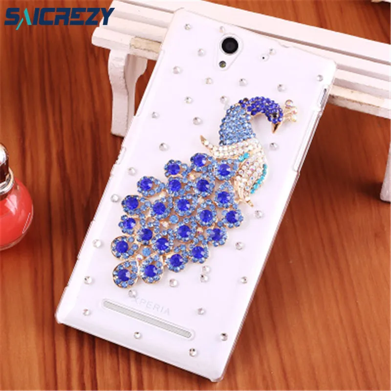 Saicrezy Bling Diamond case for Sony Xperia Z L36H L3 L2 Z Ultra XL39H Phone Clear Crystal Cover Crown Flower decora
Saicrezy Bling Diamond case for Sony Xperia Z L36H L3 L2 Z Ultra XL39H Phone Clear Crystal Cover Crown Flower decora