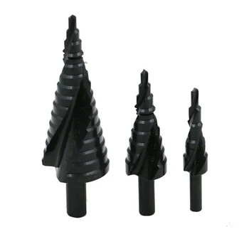 3pcs 4-32/20/12mm HSS Cobalt Step Drill Nitrogen High Speed Steel Spiral for Metal Cone Drill Bit Set Triangle Shank Hole Cutter
3pcs 4-32/20/12mm HSS Cobalt Step Drill Nitrogen High Speed Steel Spiral for Metal Cone Drill Bit Set Triangle Shank Hole Cutter