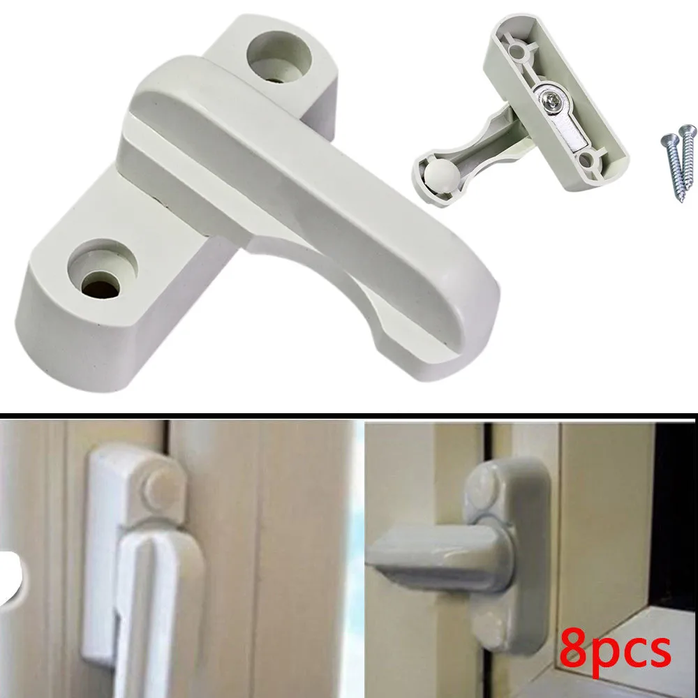 New Quality 8pcs window lock security Blocker Window Jammer - White - Extra Security For UPVC Door /Window D320
New Quality 8pcs window lock security Blocker Window Jammer - White - Extra Security For UPVC Door /Window D320