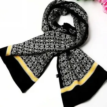 Fashion Brand Mens 100% Silk Long Scarf Cravat Scarives Double Layer Black__ For Spring Autumn Winter
Fashion Brand Mens 100% Silk Long Scarf Cravat Scarives Double Layer Black__ For Spring Autumn Winter